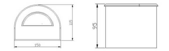 LED地埋燈結(jié)構(gòu)圖 LED地埋燈結(jié)構(gòu)圖