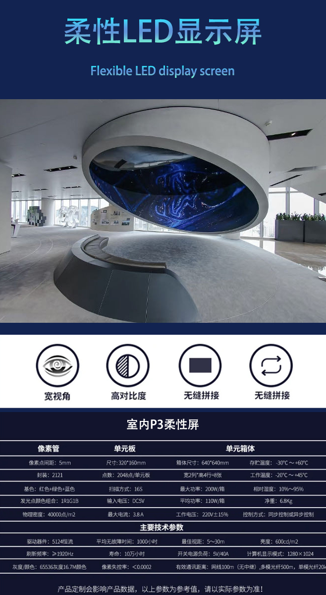 LED異形顯示屏P3 LED異形顯示屏P3