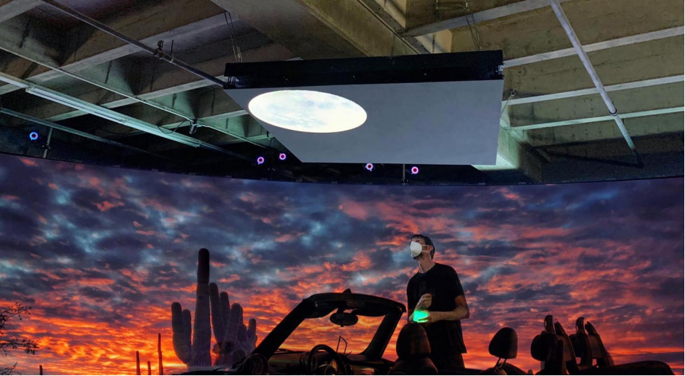 臺灣臺北攝影棚LED顯示屏演示 臺灣臺北攝影棚LED顯示屏演示